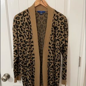 Apt 9 Animal Print Cardigan